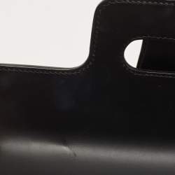 Goyard Black Goyardine Coated Canvas and Leather Saigon MM Top Handle Bag