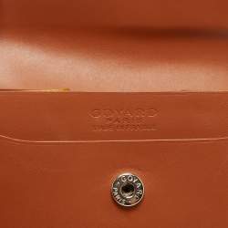 Goyard Brown Goyardine Coated Canvas and Leather Flap Card Case