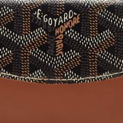 Goyard Brown Goyardine Coated Canvas and Leather Flap Card Case