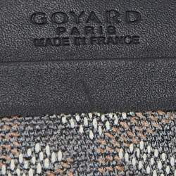 Goyard Black Goyardine Coated Canvas and Leather Saint Sulpice Card Holder