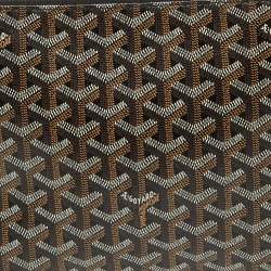 Pre Owned حقيبة صغيرة جويارد سينات كانفاس مقوى جوياردين رصاصي MM