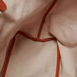 Goyard Orange Goyardine Coated Canvas and Leather Saint Louis PM Tote