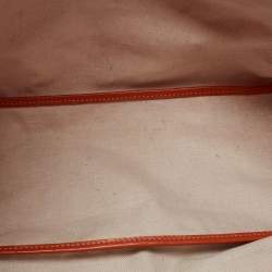 Goyard Orange Goyardine Coated Canvas and Leather Saint Louis PM Tote