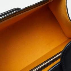 Goyard Black Goyardine Coated Canvas and Leather PM Saigon Top Handle Bag