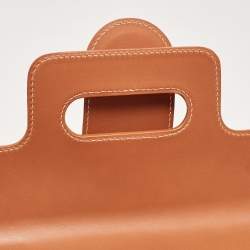 Goyard Brown Goyardine Coated Canvas and Leather Saigon MM Top Handle Bag
