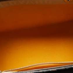 Pre Owned Goyard Black Goyardine Coated Canvas and Leather Saigon MM Top Handle Bag