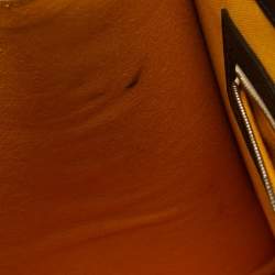 Pre Owned Goyard Black Goyardine Coated Canvas and Leather Saigon MM Top Handle Bag