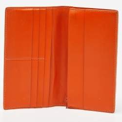 Goyard Orange Goyardine Coated Canvas and Leather Richelieu Wallet