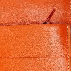 Goyard Orange Goyardine Coated Canvas and Leather Richelieu Wallet