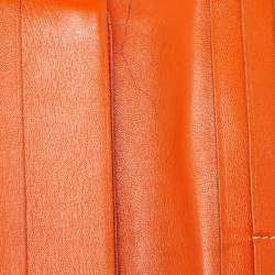Goyard Orange Goyardine Coated Canvas and Leather Richelieu Wallet