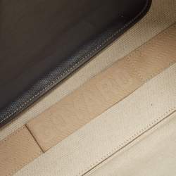 Pre Owned Goyard Grey Goyardine Coated Canvas and Leather Bellechasse PM Tote