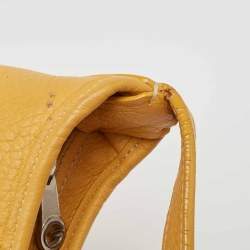 Goyard Yellow Goyardine Coated Canvas and Leather Grenadine Hobo