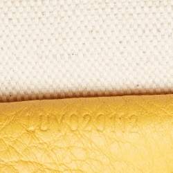 Goyard Yellow Goyardine Coated Canvas and Leather Grenadine Hobo