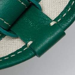 Goyard Green Goyardine Coated Canvas and Leather Petit Flot Bucket Bag