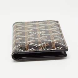 مملوكة مسبقًا Goyard Brown Goyardine Coated Canvas Bifold Card Holder 