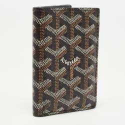 مملوكة مسبقًا Goyard Brown Goyardine Coated Canvas Bifold Card Holder 