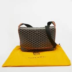 Goyard Brown Goyardine Coated Canvas and Leather Capetien Messenger Bag
