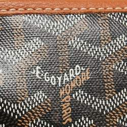 Goyard Brown Goyardine Coated Canvas and Leather Capetien Messenger Bag