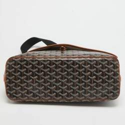 Goyard Brown Goyardine Coated Canvas and Leather Capetien Messenger Bag