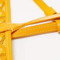 Goyard Mustard Goyardine Coated Canvas and Leather Saint Louis GM Tote
