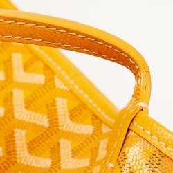 Goyard Mustard Goyardine Coated Canvas and Leather Saint Louis GM Tote