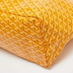 Goyard Mustard Goyardine Coated Canvas and Leather Saint Louis GM Tote