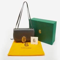 Goyard Grey Goyardine Coated Canvas and Leather 233 PM Shoulder Bag