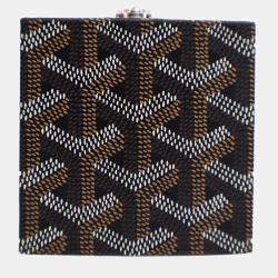 Goyard Black Coated Canvas Goyardine Regence Trunk