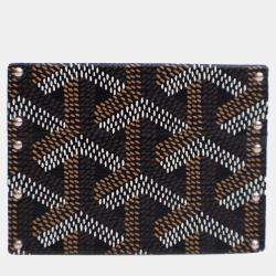 Goyard Black Coated Canvas Goyardine Regence Trunk
