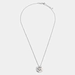 Graff  Threads Diamonds 18k White Gold Pendant Necklace