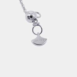 Pre Owned Graff Oval Cut Twin Constellation Diamond 18K White Gold Necklace