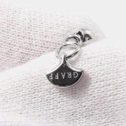 مملوكة مسبقًا Graff Tilda's Bow Pave 18K White Gold Diamond Pendant Necklace