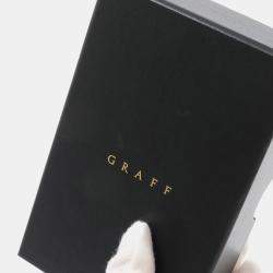 Pre Owned قلادة جراف وايلدفلاور المزدوجة من الذهب الأبيض عيار 18 مرصعة بالماس