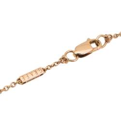 Graff Diamond Spiral Pavé 18K Rose Gold Pendant Necklace
