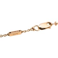 Graff Diamond Spiral Pavé 18K Rose Gold Pendant Necklace