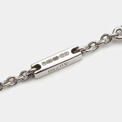 Graff Spiral Pavé Diamond 18k White Gold Pendant Necklace