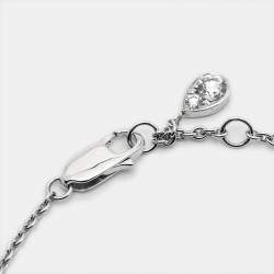 Graff Butterfly Silhouette Diamonds 18k White Gold Bracelet