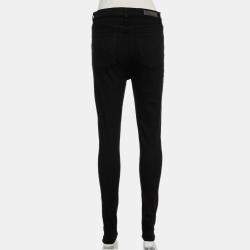 Pre Owned Grlfrnd Black Denim Skinny Kendall Jeans M