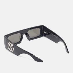 Gucci Black GG1646S Rectangular Sunglasses
