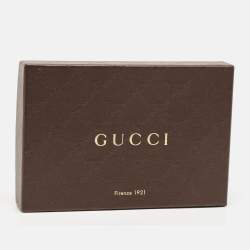 Gucci Red Lady Bag Print Leather Luggage Tag