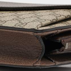 Gucci Brown/Beige GG Supreme Canvas Neo Vintage Document Holder