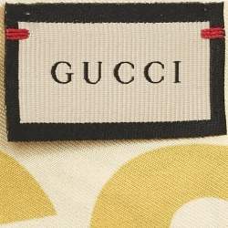 Gucci Multicolor Flora Printed Silk Maxi Twilly