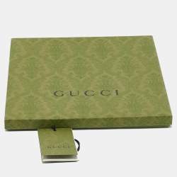 Gucci Brown GG Jacquard Wool Frayed Edge Scarf 