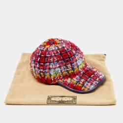 Gucci Multicolour Elevation Tweed Baseball Cap M