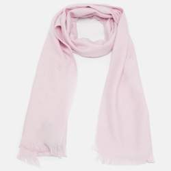 مملوكة مسبقًا وشاح غوتشي صوف جاكار GG سوبريم وردي