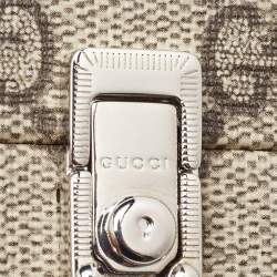 Pre Owned Gucci Brown/Beige GG Supreme Canvas Airpods Pro Case with Strap