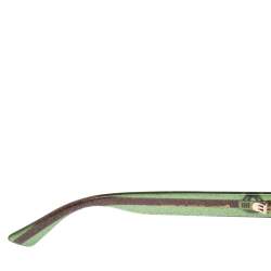 Pre Owned نظار شمسية غوتشي مستديرة جي جي0035أس متعدد الألوان