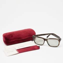 Pre Owned Gucci Grey GG0449S Square Gradient Sunglasses
