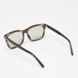 Pre Owned Gucci Grey GG0449S Square Gradient Sunglasses