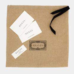 Pre Owned Gucci Black Leather Double G Buckle Belt 85cm